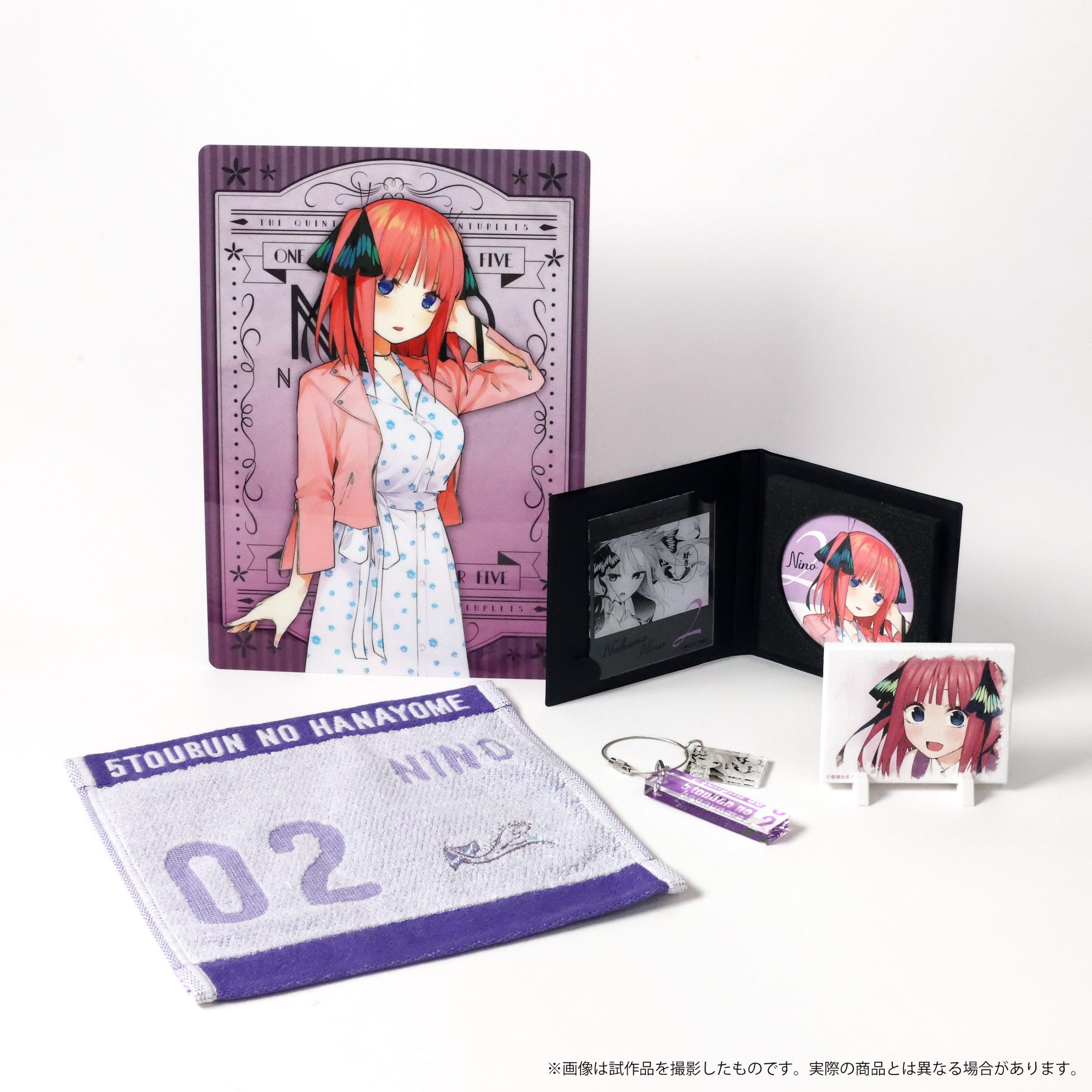 五等分の花嫁展イベントグッズ