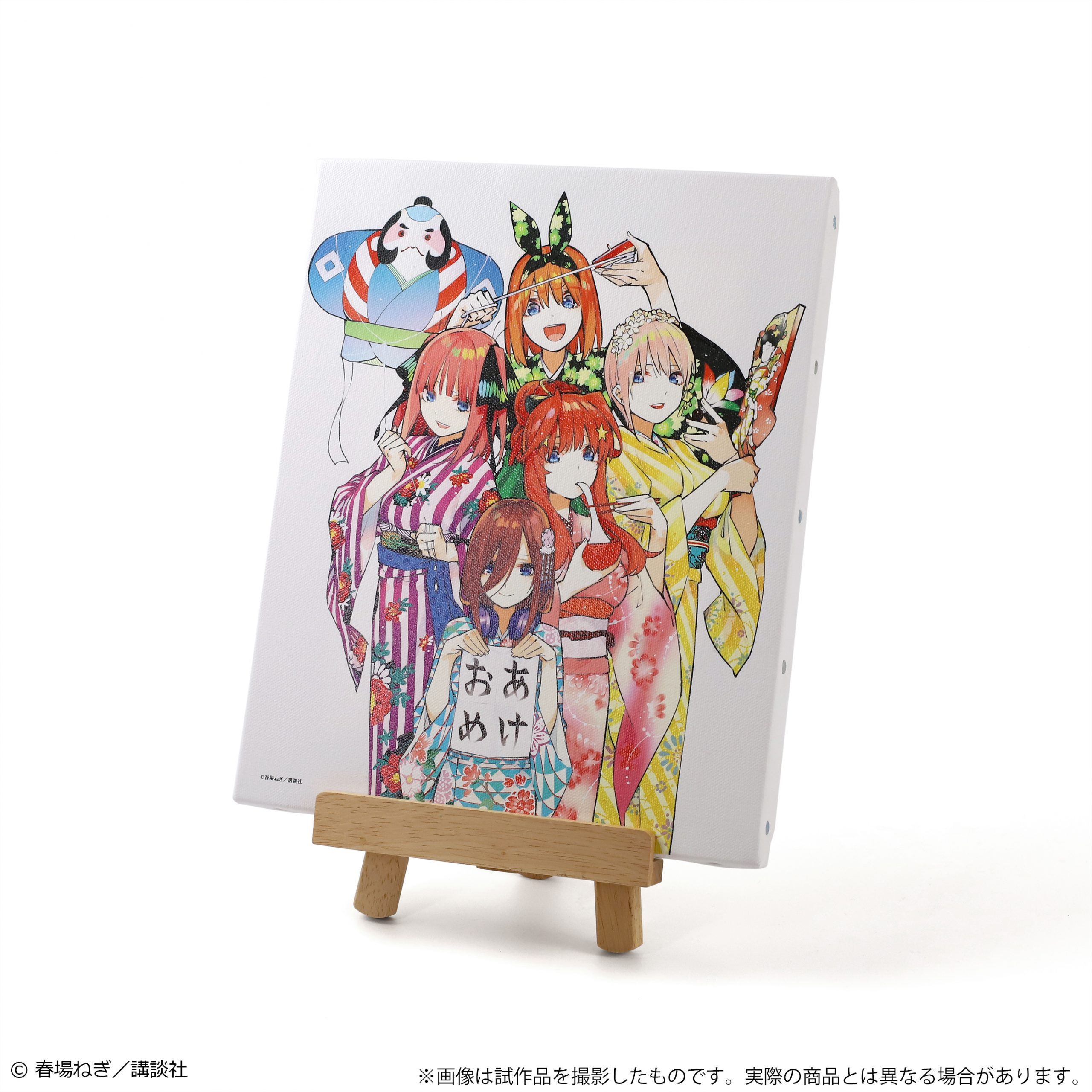 五等分の花嫁展　キャンバスボード