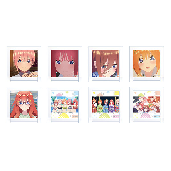 五等分の花嫁展 MESSAGE イラストマグネットコレクション