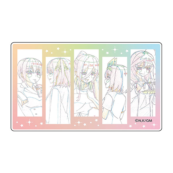 五等分の花嫁展 MESSAGE 原画アクリルブロック