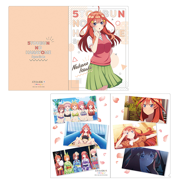 五等分の花嫁展 MESSAGE クリアファイルセット/五月