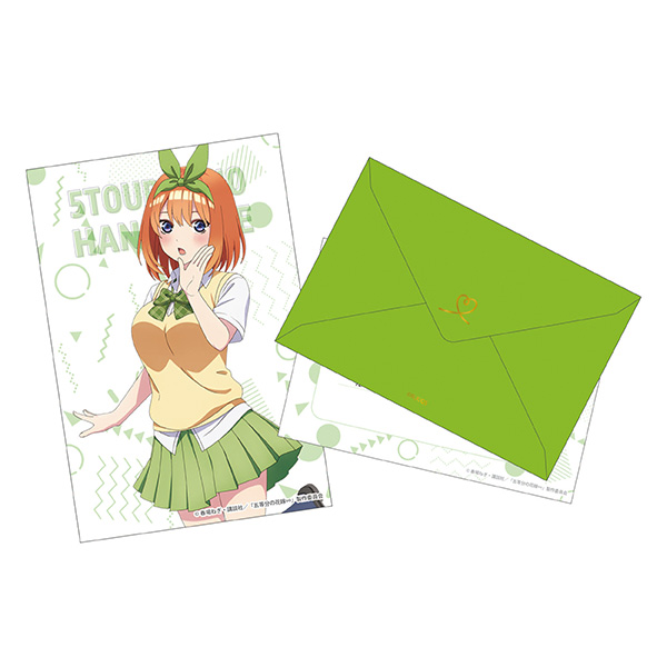 五等分の花嫁展 MESSAGE メッセージイラストカード/四葉