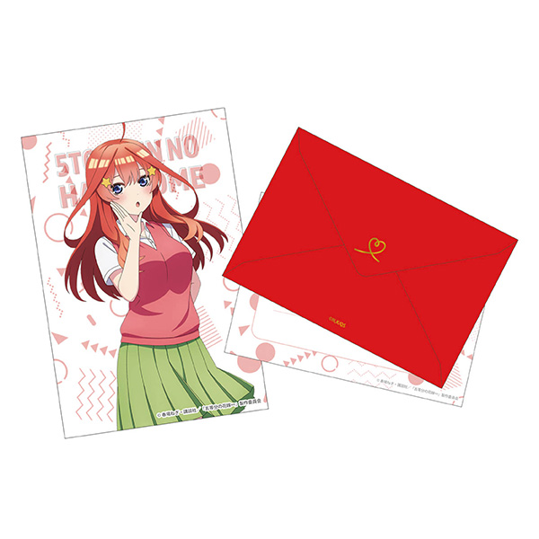 五等分の花嫁展 MESSAGE メッセージイラストカード/五月