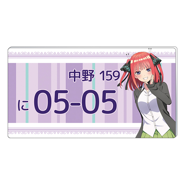 五等分の花嫁展  message アクリルアートパネル/二乃と五月